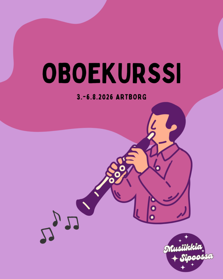Oboekurssin juliste